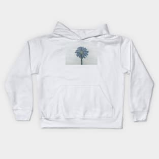 Livid bloom acrylic painting by Tabitha Kremesec Kids Hoodie